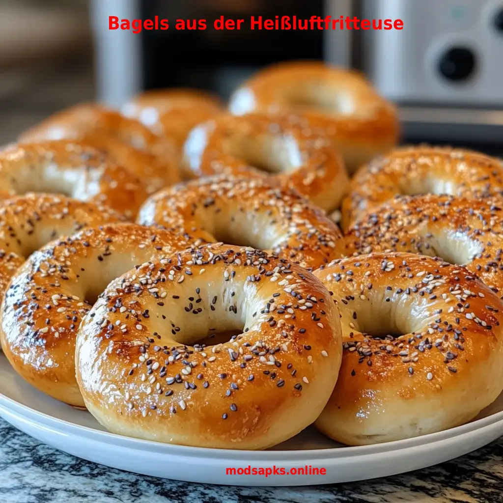 Bagels aus der Heißluftfritteuse