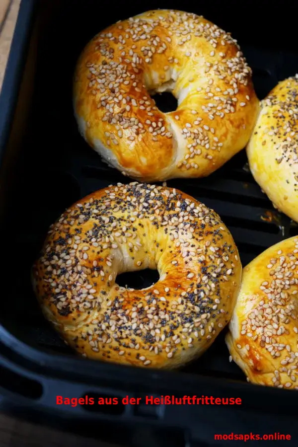 Bagels aus der Heißluftfritteuse