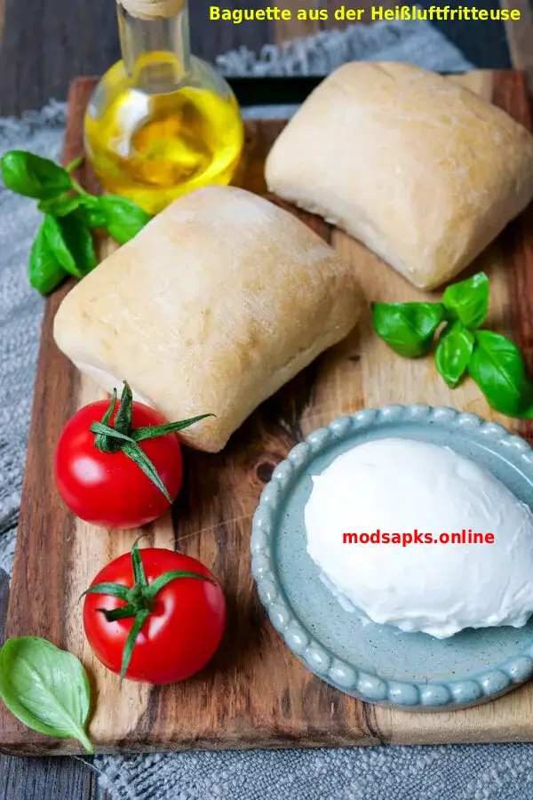 Baguette aus der Heißluftfritteuse